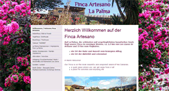 Desktop Screenshot of finca-artesano-la-palma.com