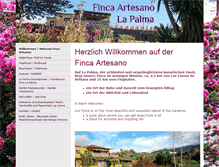Tablet Screenshot of finca-artesano-la-palma.com